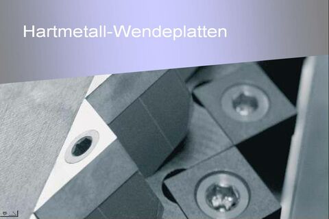 Hartmetall Wendeplatten